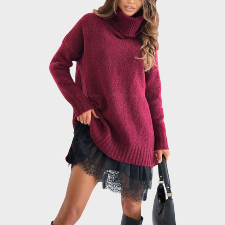 Aurora™ | Pull élégant avec robe slip aérienne