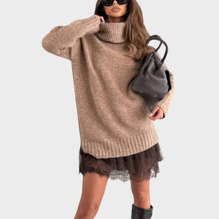 Aurora™ | Pull élégant avec robe slip aérienne