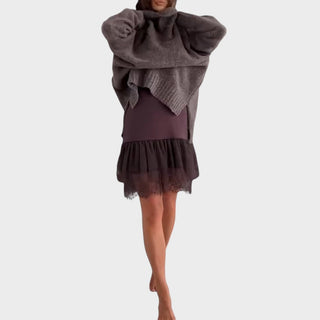 Aurora™ | Pull élégant avec robe slip aérienne