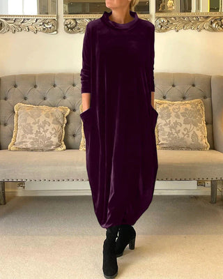 Laurie | Robe à manches longues avec poches