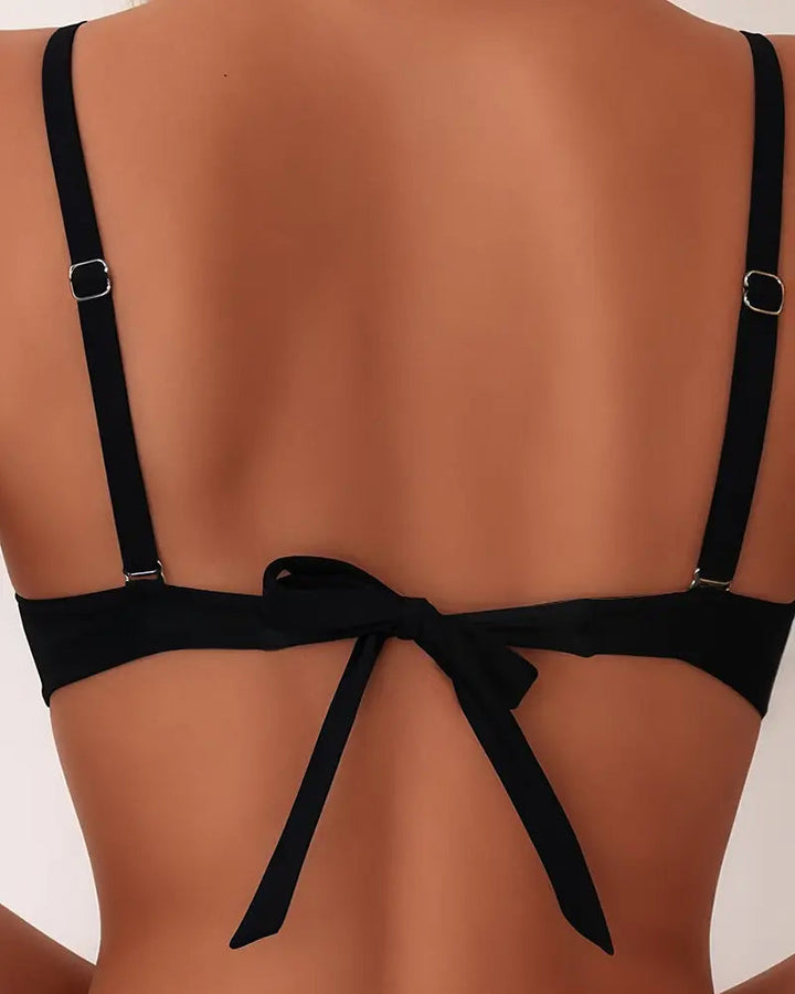 Lois | Ensemble de Bikini Sexy à Décolleté dans le Dos