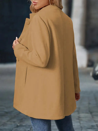 Carys | Veste Mi-Longue Boutonnée