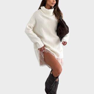 Aurora™ | Pull élégant avec robe slip aérienne