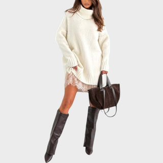 Aurora™ | Pull élégant avec robe slip aérienne
