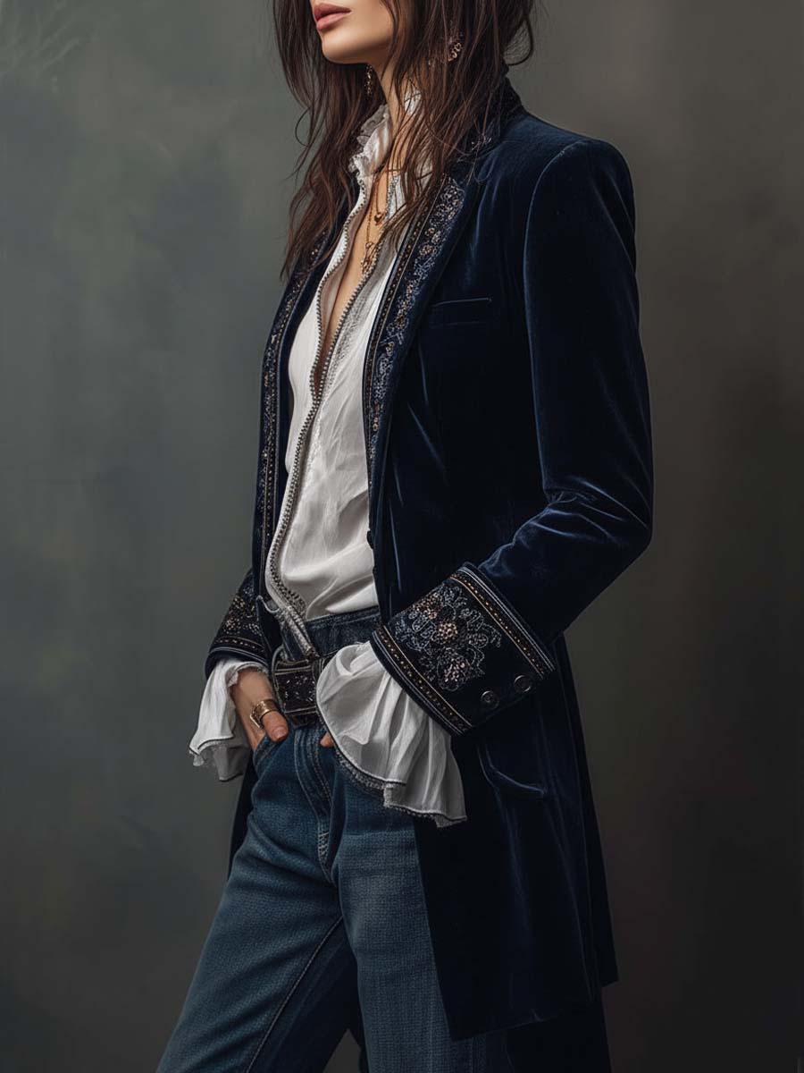 Betty | Manteau Brodé