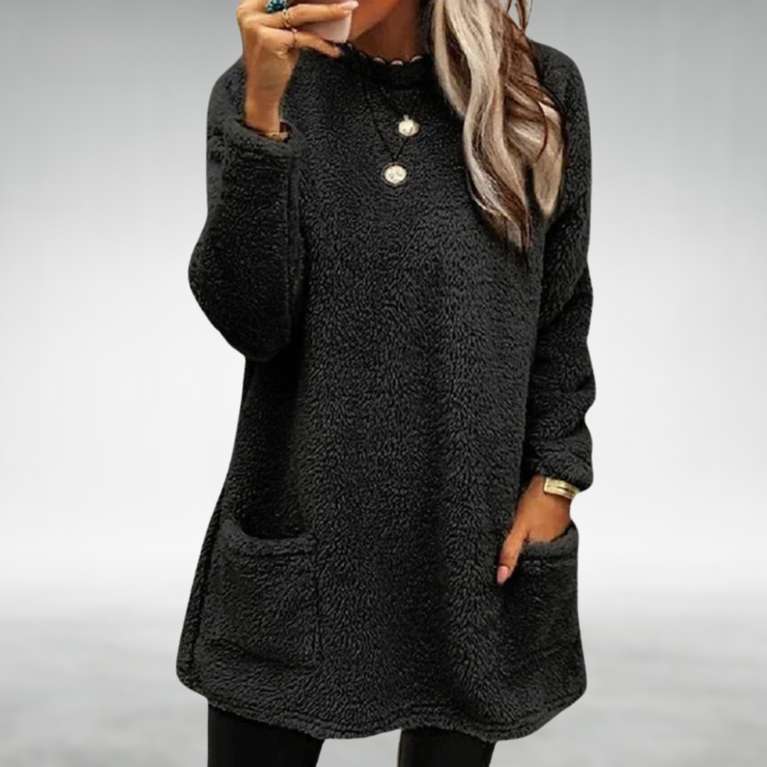 Aubrey | Pull en Fleece Long