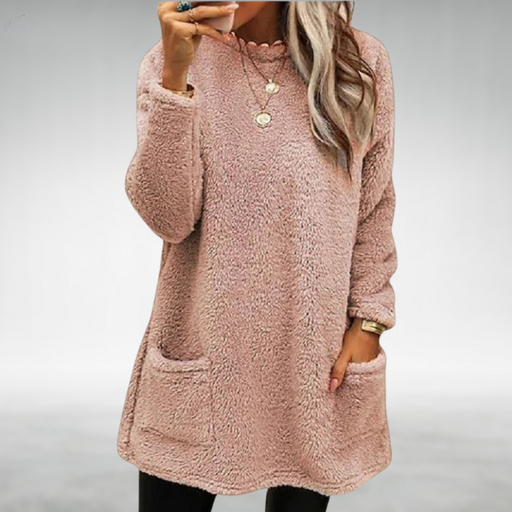 Aubrey | Pull en Fleece Long