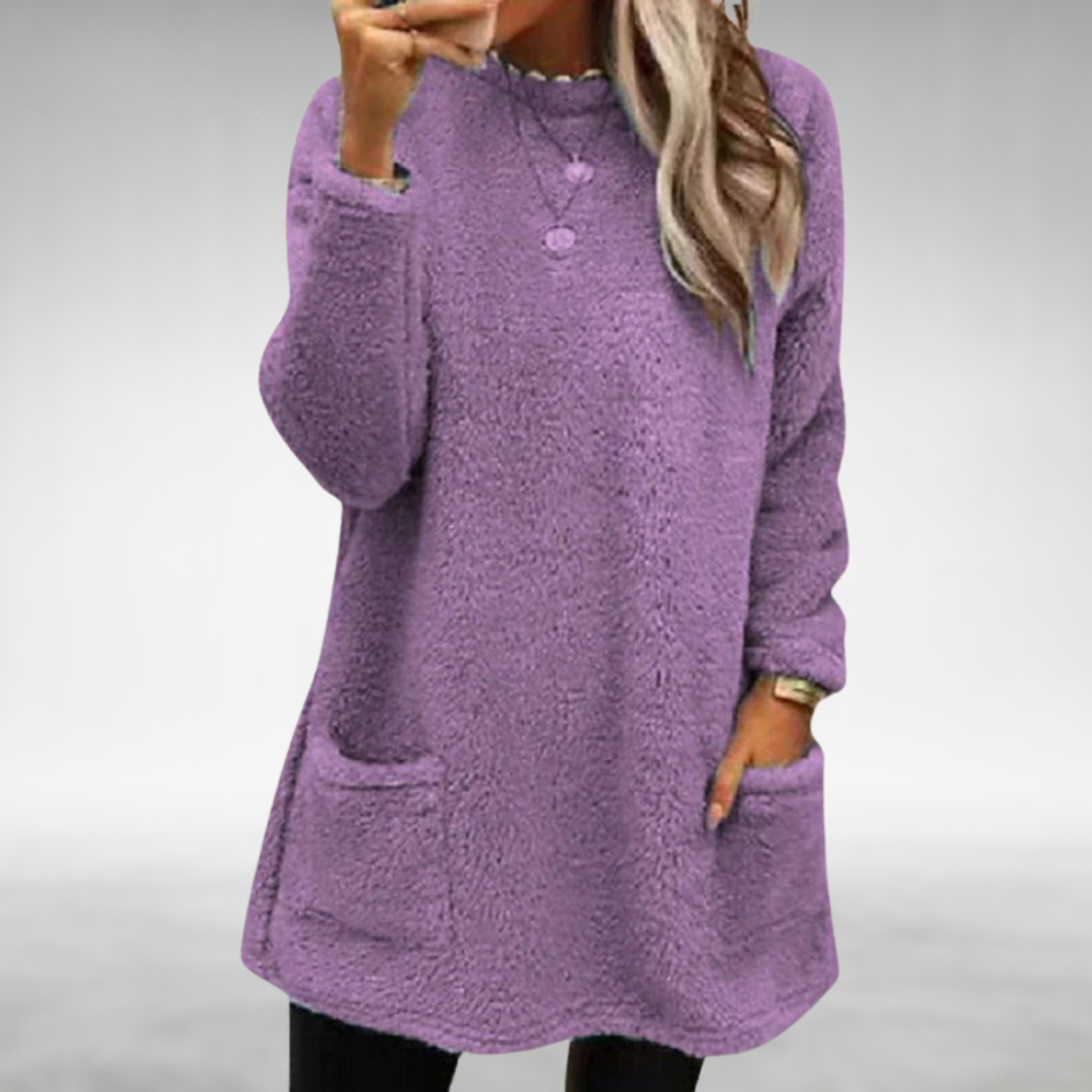 Aubrey | Pull en Fleece Long