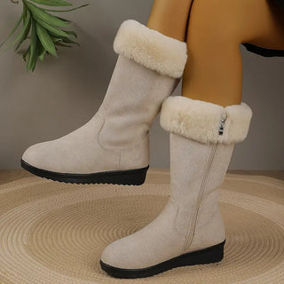 Lyrine | Bottes Isolées avec Fermeture Éclair