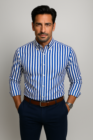 Klauf | Chemise à rayures pour hommes