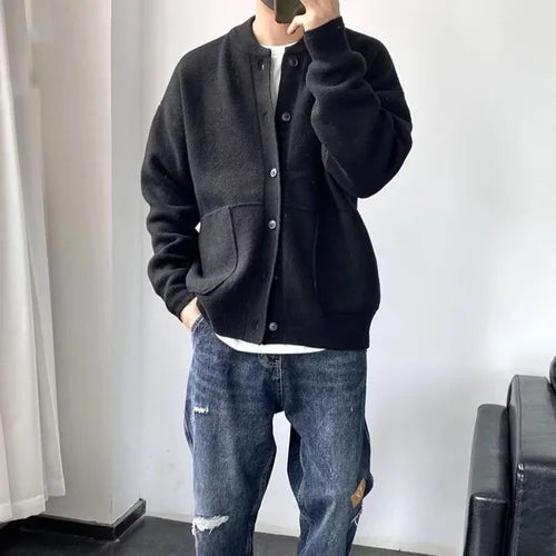 Brock | Cardigan à col rond