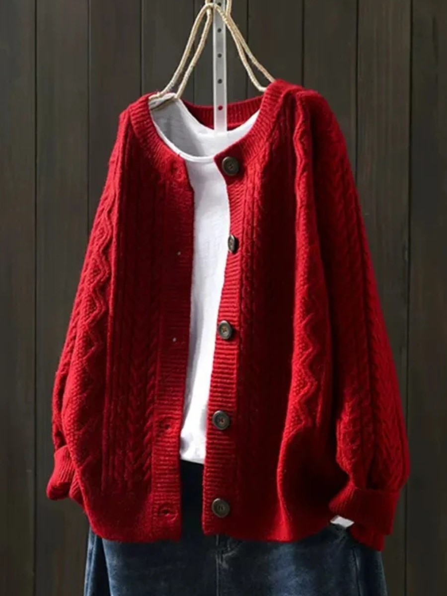 Rachel | Gilet Tricoté Ample