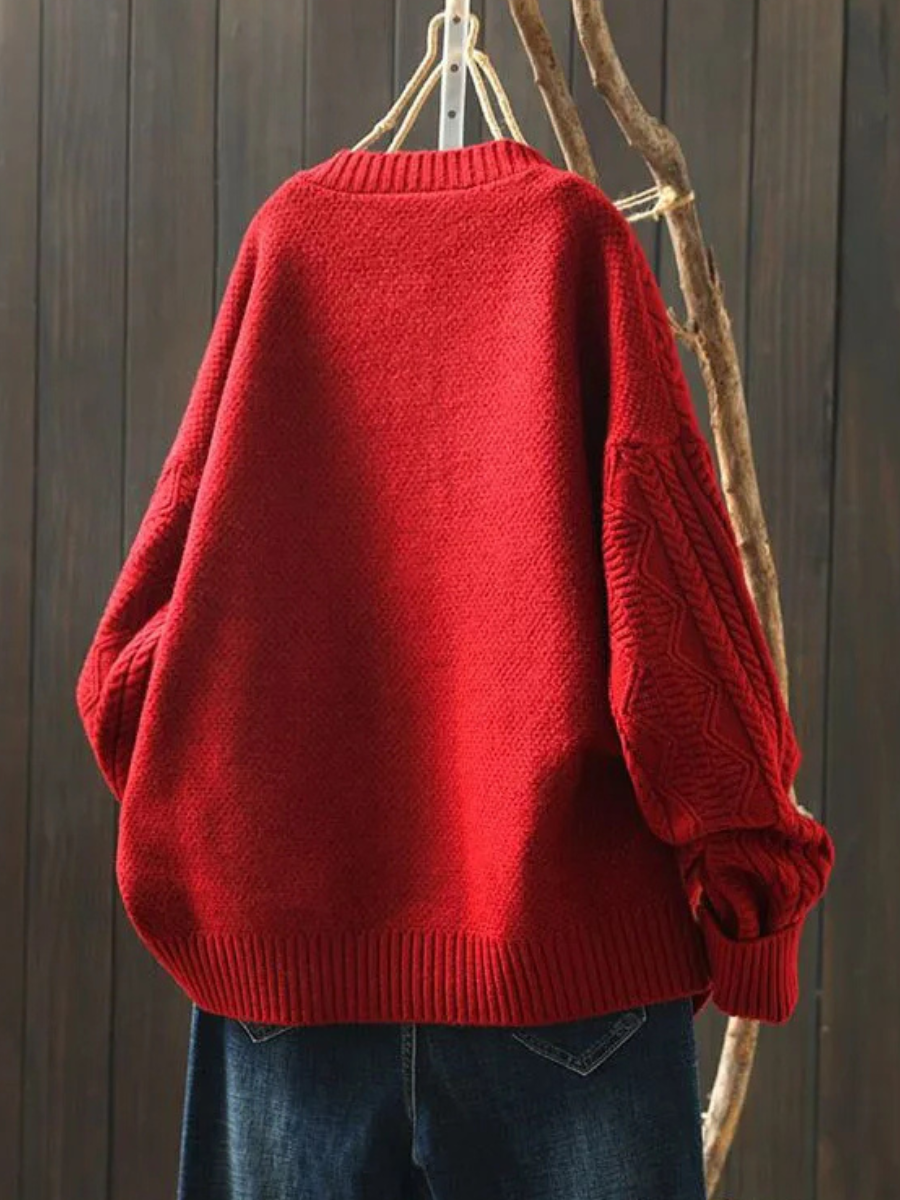 Rachel | Gilet Tricoté Ample