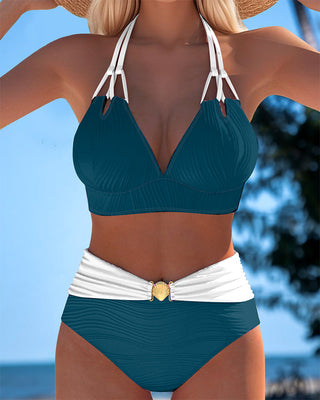 Lily | Maillot de bain avec bretelles contrastées