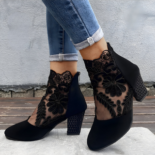 Norene™| Bottines en dentelle