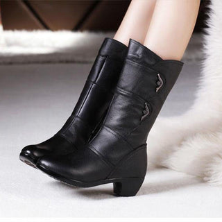 Eloise | Bottes hautes avec fermeture éclair