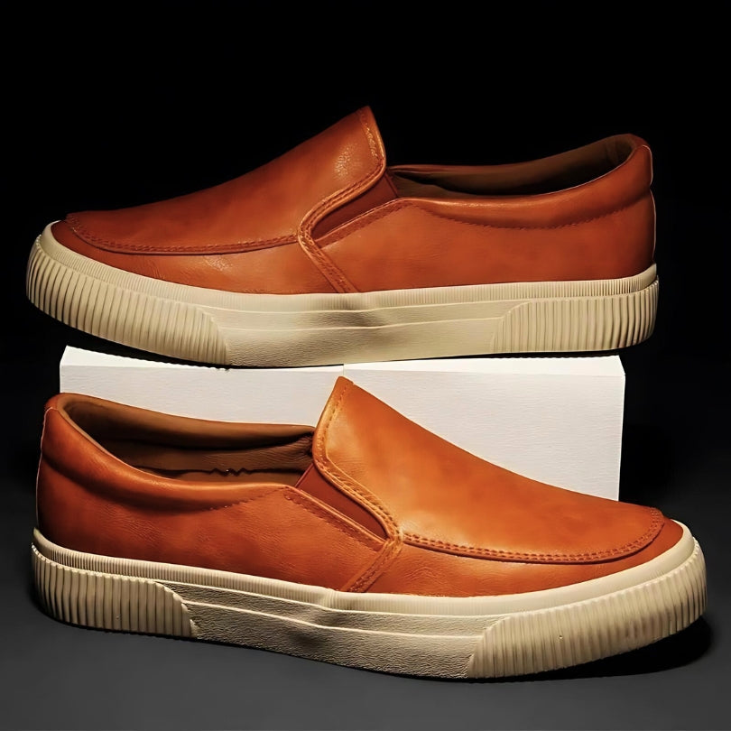 Boulevard Cuir Italien Slip-On