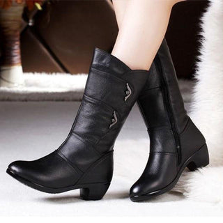 Eloise | Bottes hautes avec fermeture éclair