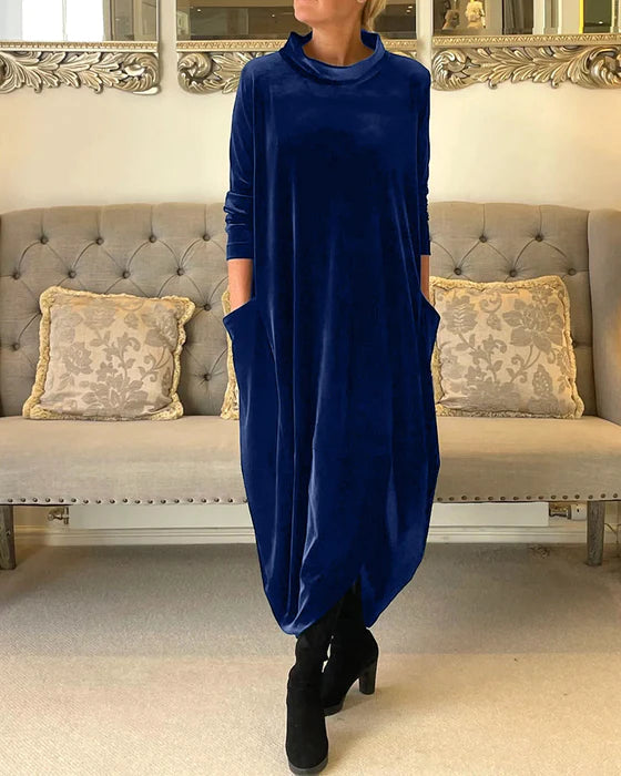 Laurie | Robe à manches longues avec poches