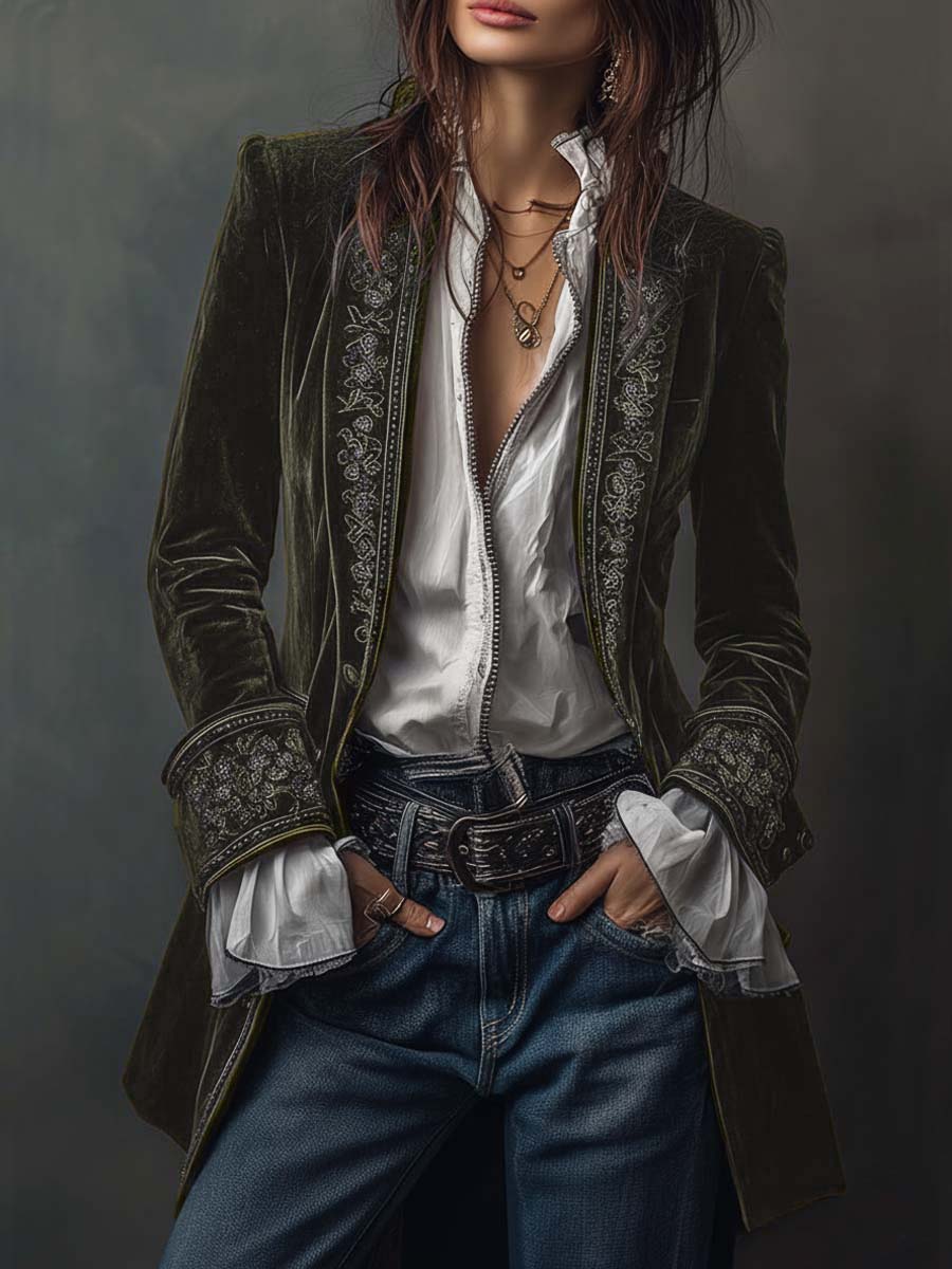 Betty | Manteau Brodé