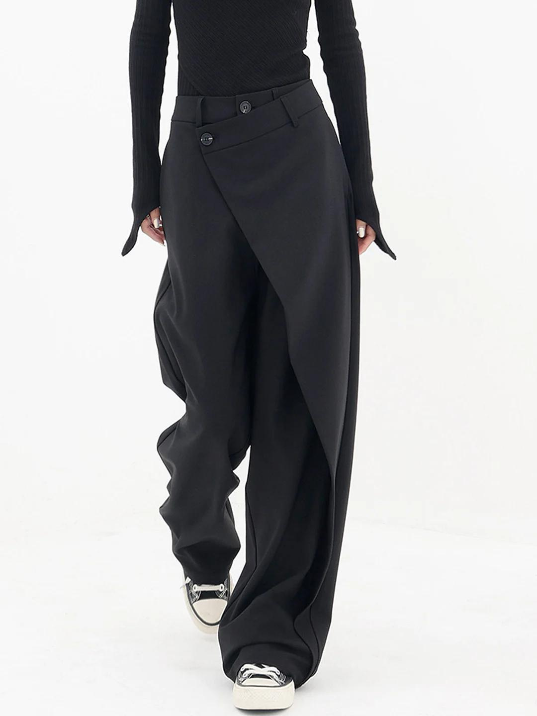 Melody | Pantalons larges taille haute