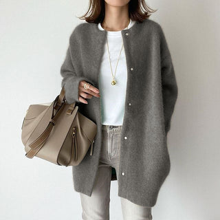 Laela | Cardigan Long en Style Vintage