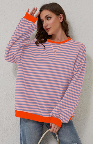 MANA | Pull Oversized Rayé