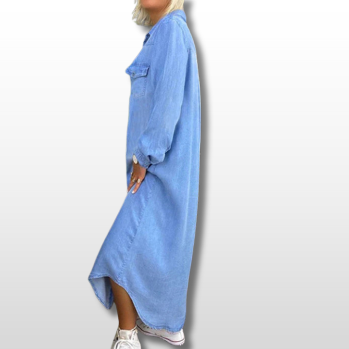 Lina™| Robe en denim