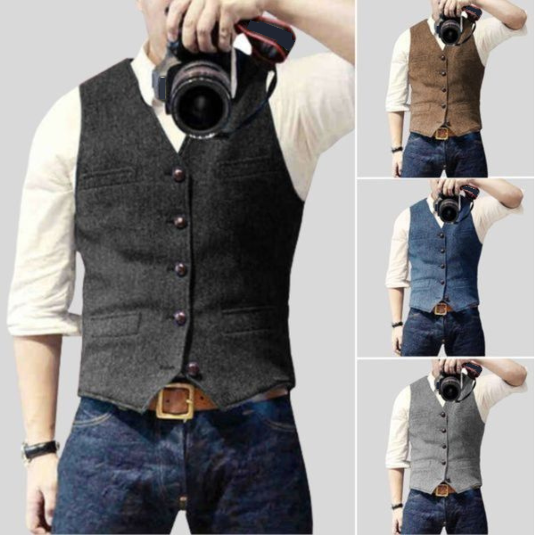 Jeremy | Gilet en mélange de laine