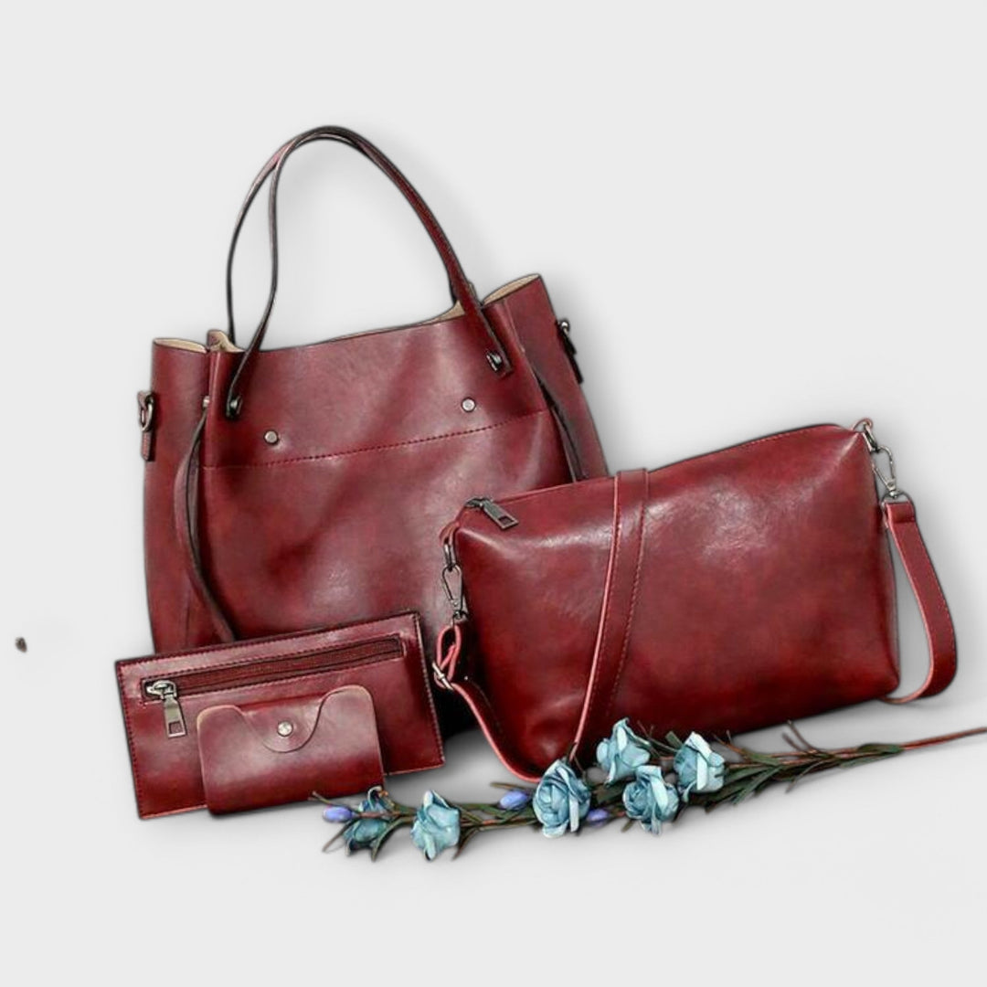Olivia - Ensemble de sacs vintage 4 pièces