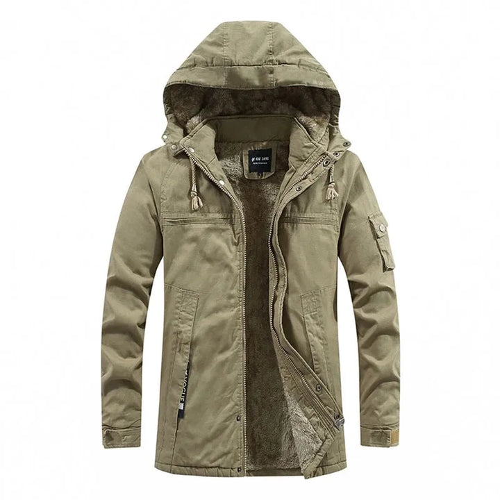 Serge | Veste en polaire confortable avec capuche
