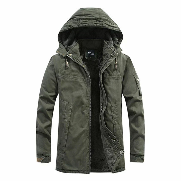 Serge | Veste en polaire confortable avec capuche