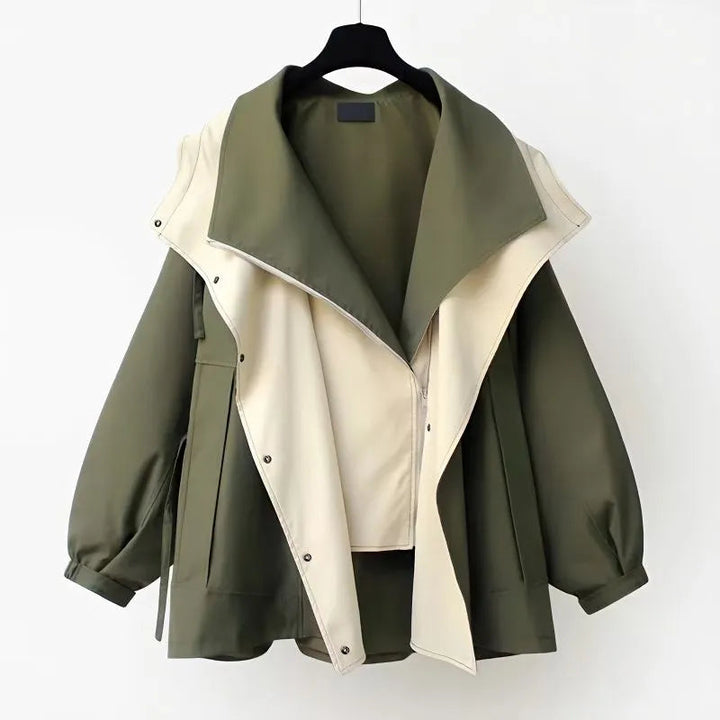 Beate | Trench-coat stylé et déperlant