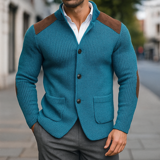 Camden | Cardigan en tricot avec col montant