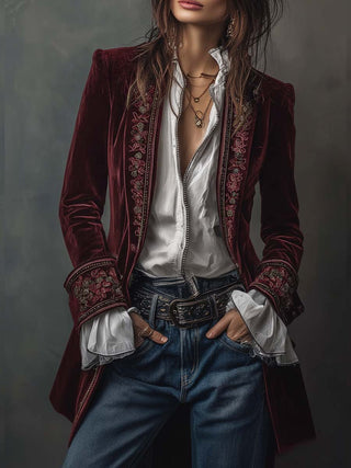 Betty | Manteau Brodé