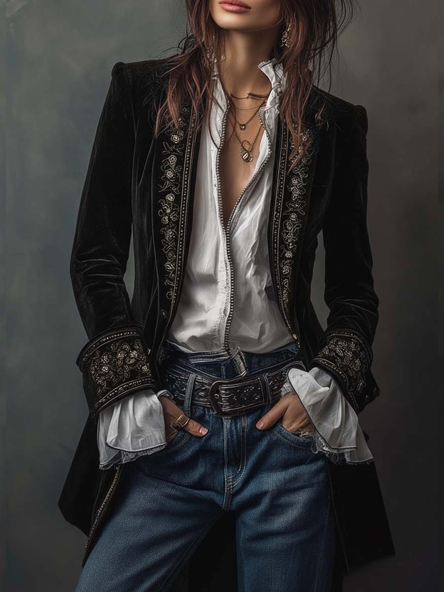 Betty | Manteau Brodé