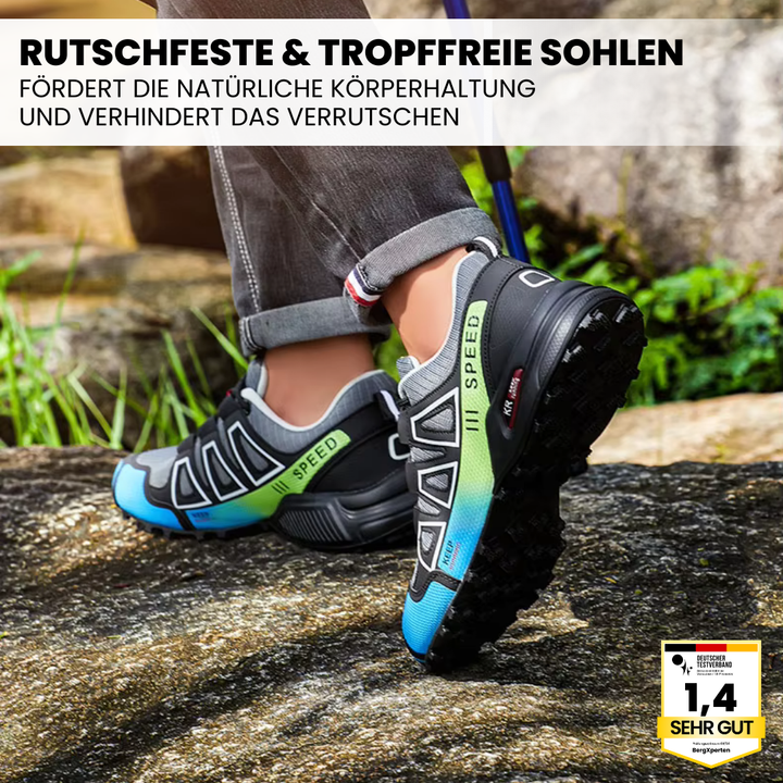 OrthoTrekking | chaussure de trekking et de randonnée ergonomique soulageant la douleur