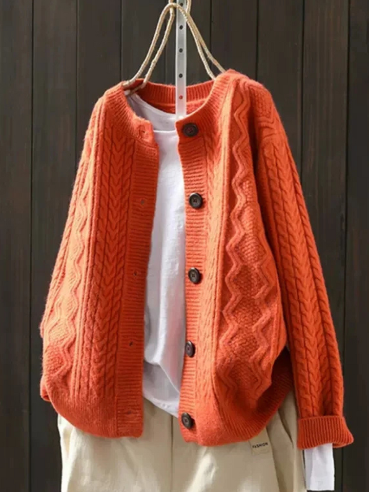 Rachel | Gilet Tricoté Ample