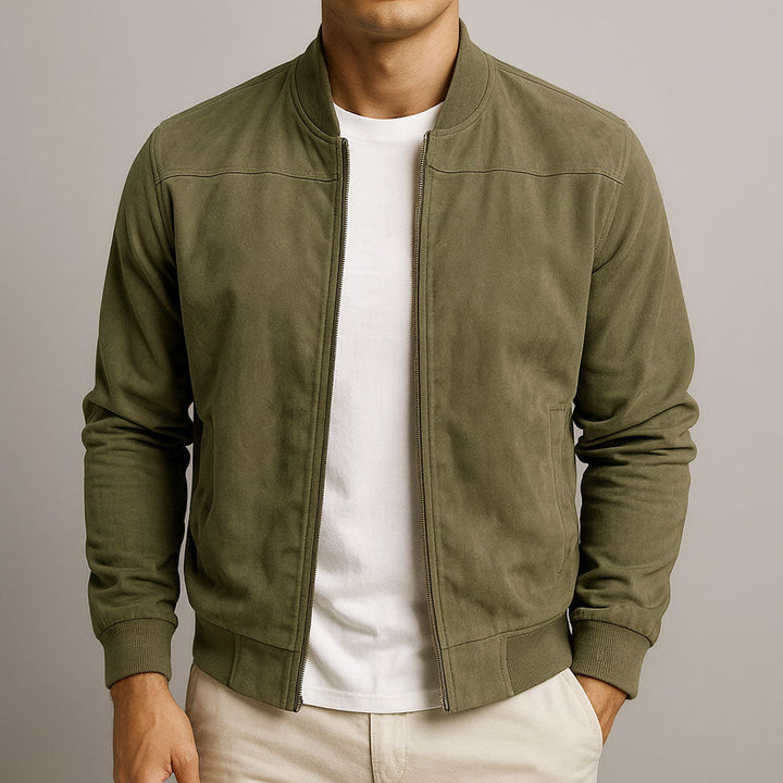 Kaltberg | Veste en daim pour hommes