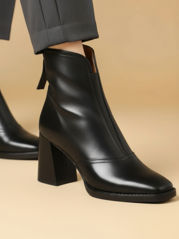 Jannete | Bottines en cuir