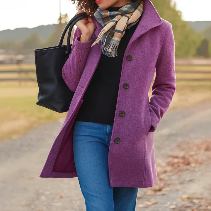 Hester | Manteau Classique Boutonné