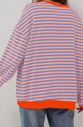 MANA | Pull Oversized Rayé