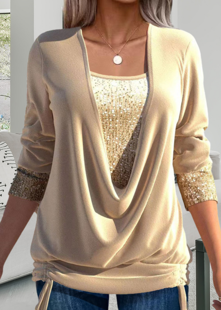 Jaiana | Blouse à col profond