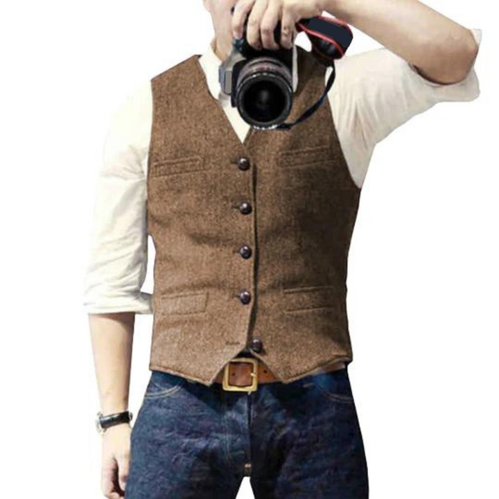 Jeremy | Gilet en mélange de laine