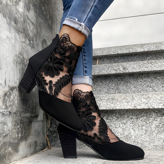 Norene™| Bottines en dentelle