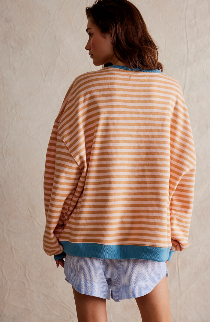 MANA | Pull Oversized Rayé
