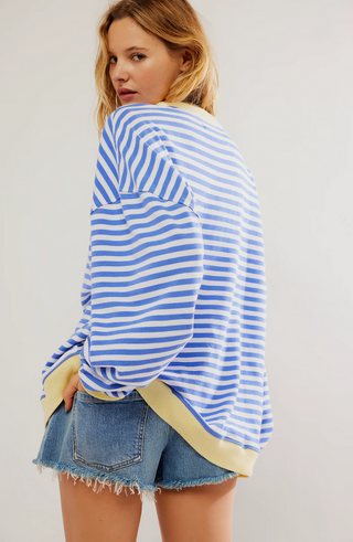 MANA | Pull Oversized Rayé