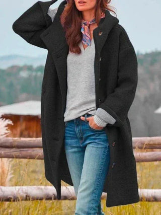 Amelie | Manteau d'Hiver Long et Élégant