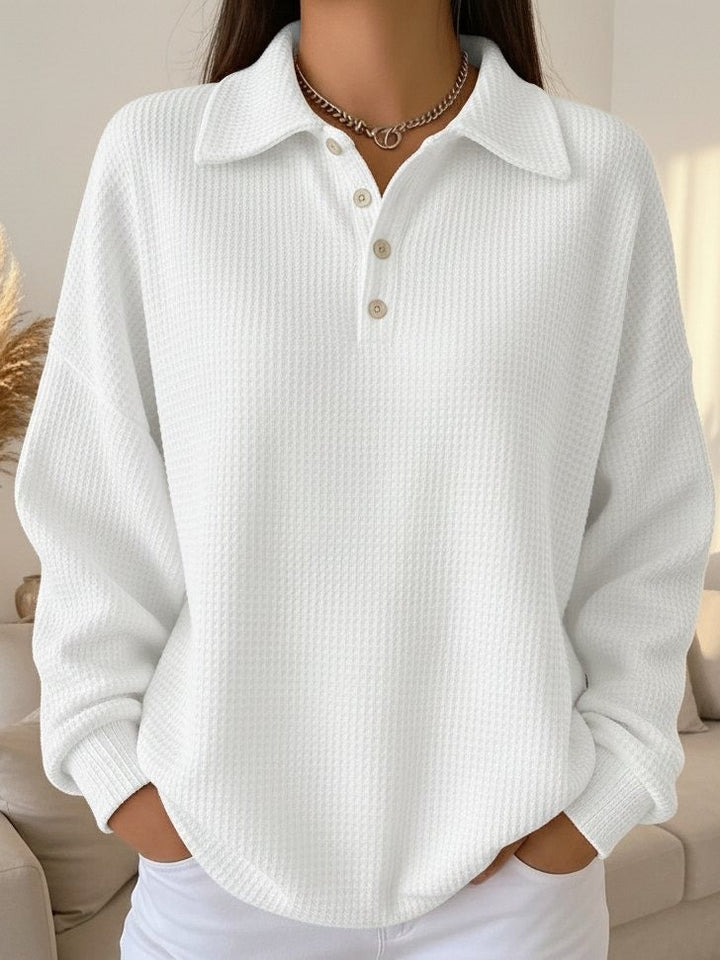 Mylene | Pull Polo Structuré