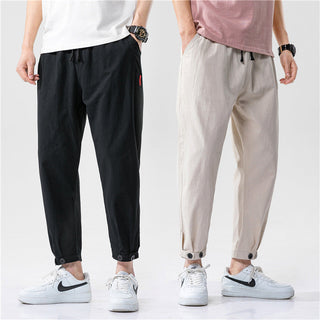 Theo - Pantalons Ajustés en Coton